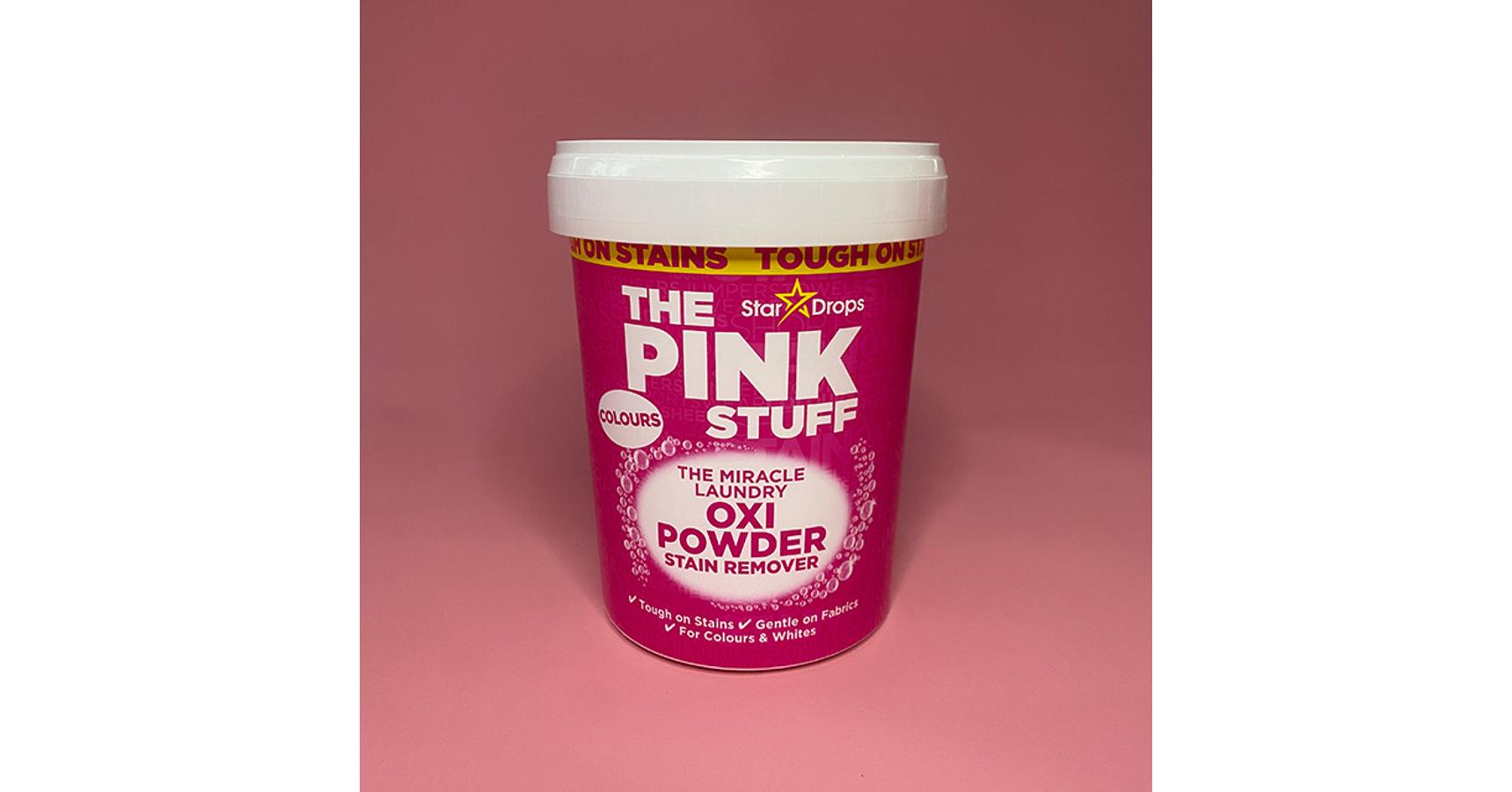 The Pink Stuff Folteltávolító por színes ruhákhoz (1 kg) Pink Clean