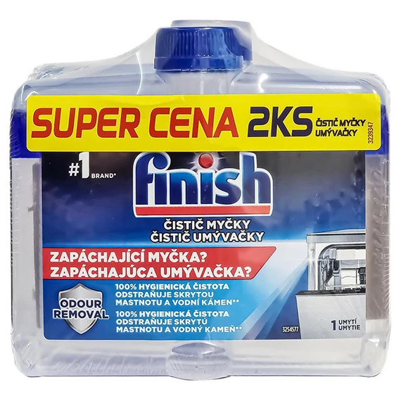 Finish mosogatógép tisztító (2*250ml)
