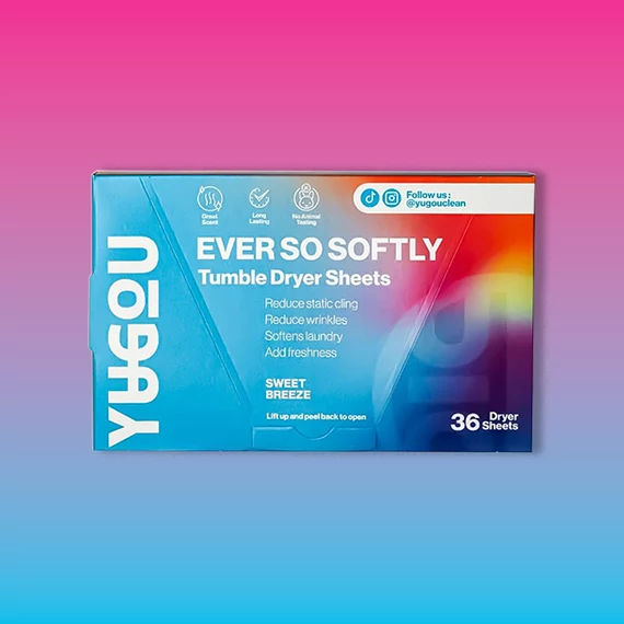 YUGOU EVER SO SOFTLY illatkendő szárítógéphez - Sweet Breeze (36 db)